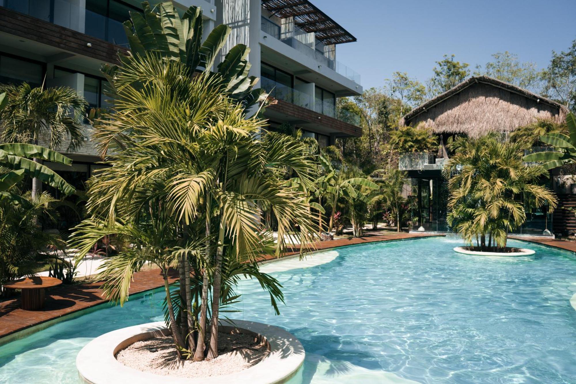Апартаменти Kinah Retreat - Exclusive Boho Tropical Escape Тулум Екстер'єр фото
